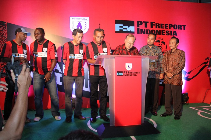 Freeport  Sponsori Mutiara Hitam Untuk Dua Musim Kompetisi Sekaligus