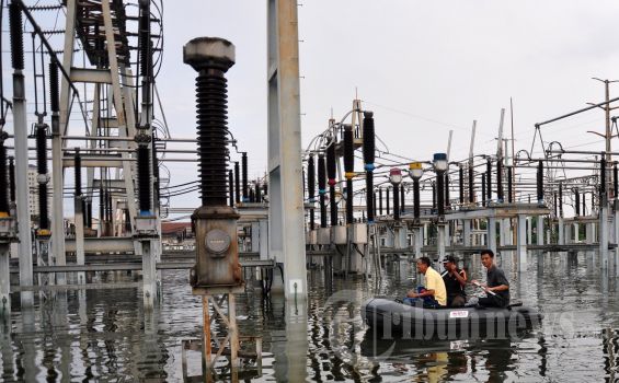 PLN Rugi Rp 161 Miliar Akibat Banjir