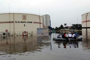 PLTU-Muara-Karang_Banjir