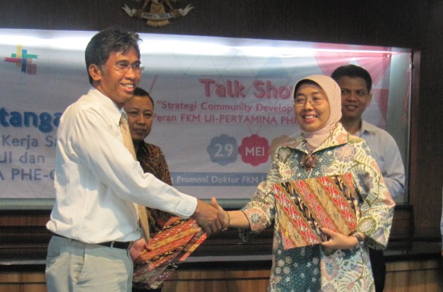 Kolaborasi PHE ONWJ – FKM UI Untuk Kesehatan Masyarakat Tanjung Sedari