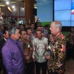 Presiden SBY Kunjungi Booth Chevron di Arena IPA Convex Ke-37