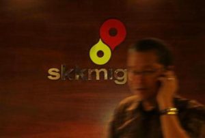 Lobi kantor SKK Migas.