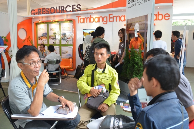 Serunya Belajar Tambang di Stand Expo