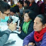 Tambang Emas Martabe Periksa Mata dan Operasi Katarak Ribuan Pengungsi Sinabung