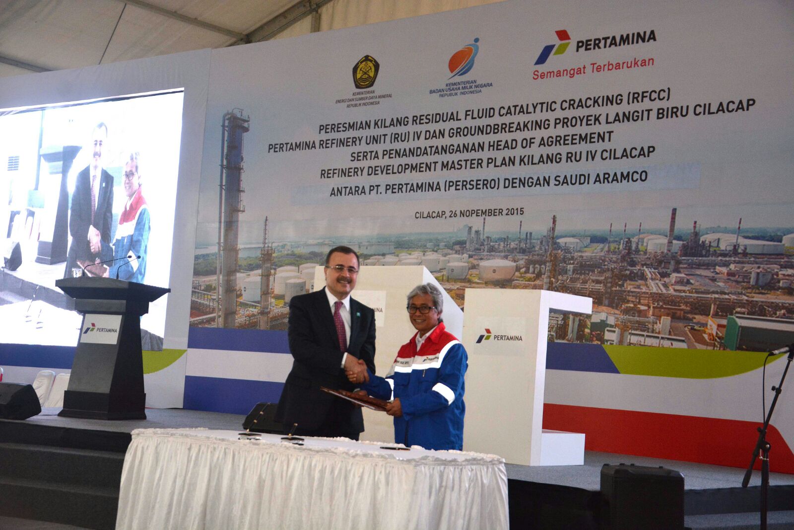 Pertamina Targetkan Upgrading Kilang Cilacap Tuntas 2021