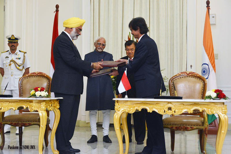 Indonesia-India Kerjasama EBT