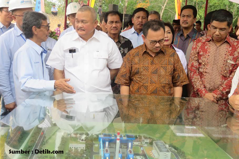 Dua PLTU di Sumsel Diresmikan