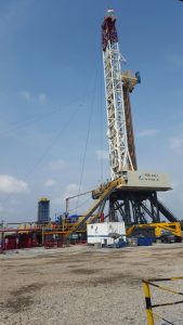 Pengeboran sumur migas di Karawang