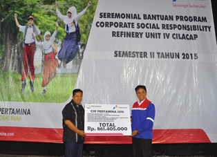 Refinery Unit IV Cilacap Kucurkan Dana Rp861 Juta untuk Masyarakat