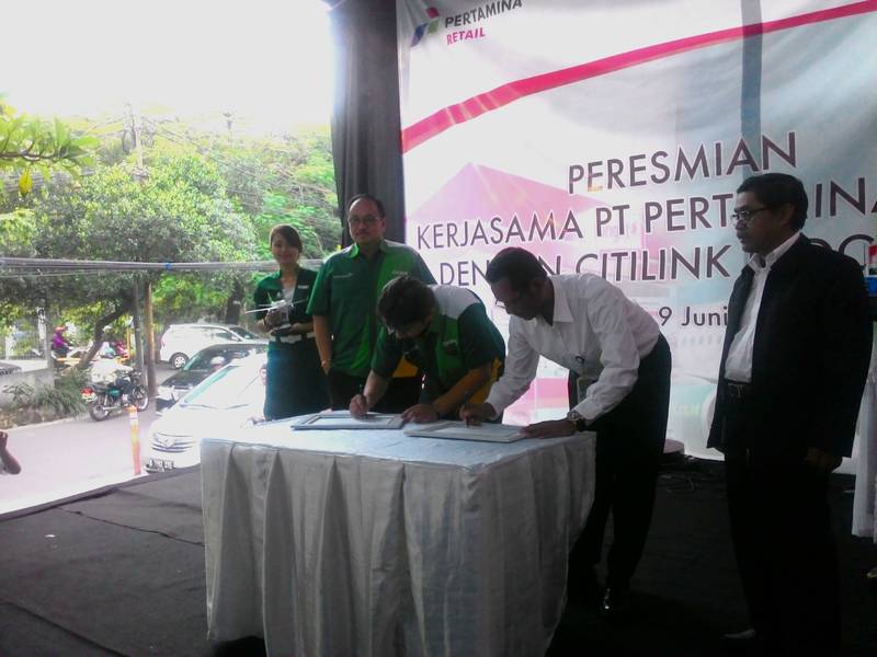 Tingkatkan Sinergi BUMN, Pertamina Retail Gandeng Citilink 