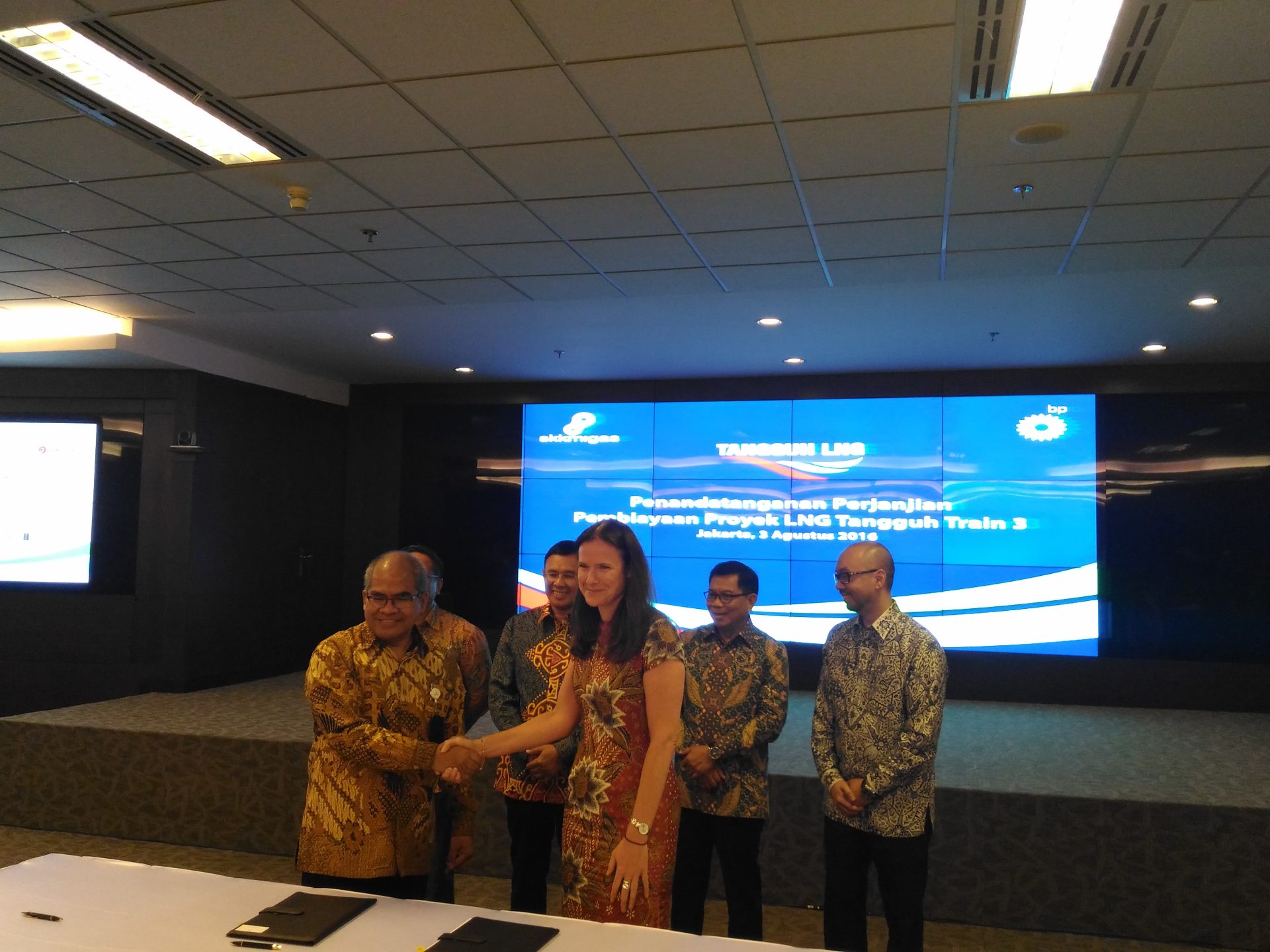 Bank dan Lembaga Pembiayaan Nasional Ikut Serta Biayai Proyek LNG Tangguh Train 3 