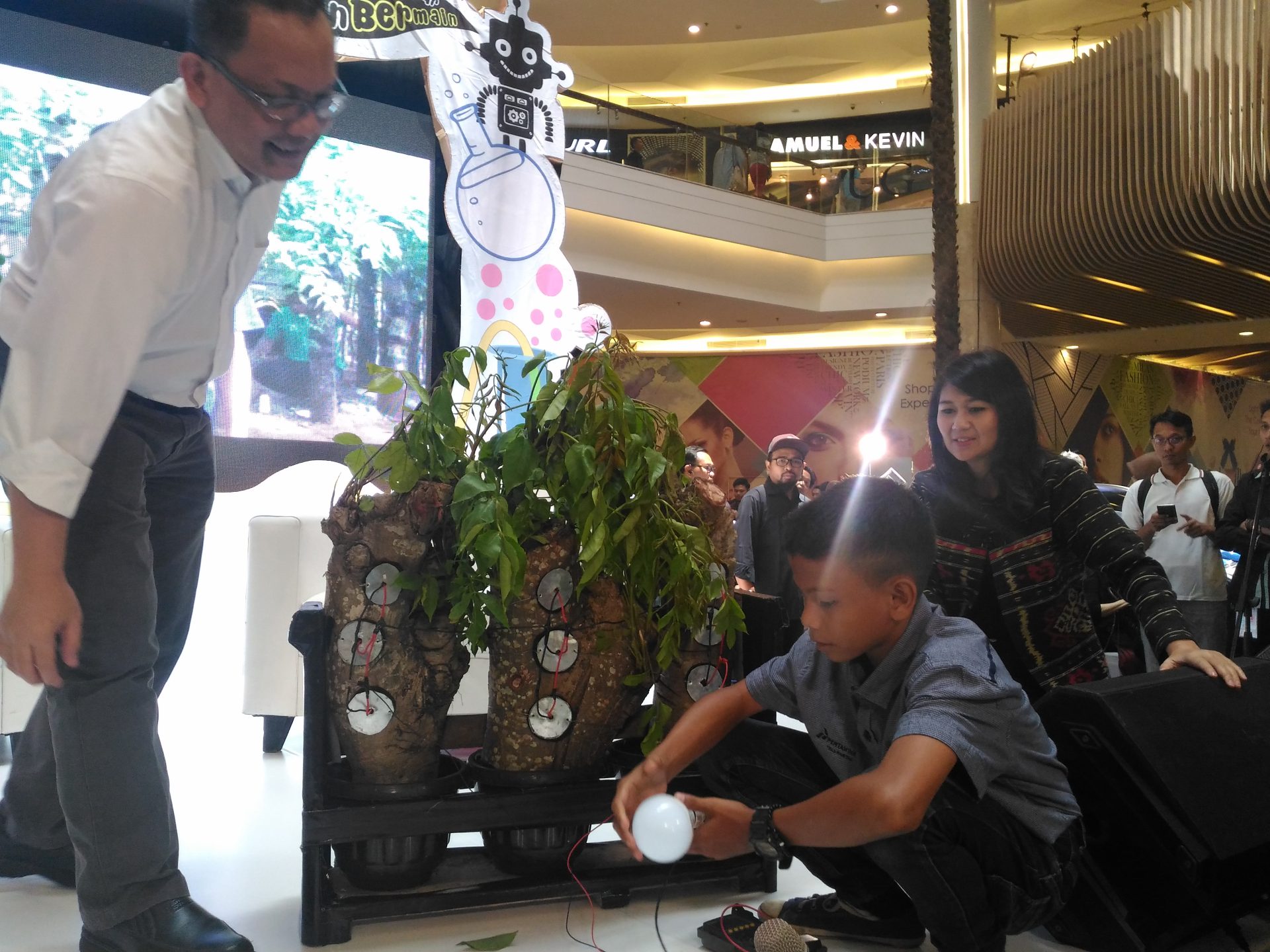 Naufal Penemu Pohon Listrik, Inspirasi Bagi Anak Bangsa