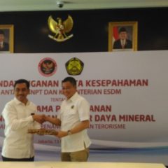 Kementerian ESDM Gandeng BNPT Cegah Ancaman  Teror di Obvitnas Sektor Energi