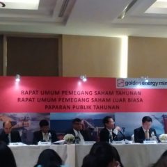 Golden Energy Terbitkan Saham Baru Senilai US$135 Juta