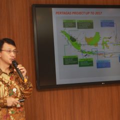 Pertagas Bukukan Laba Bersih US$ 54,6 Juta hingga April 2017 