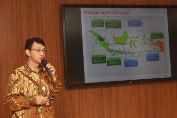 Pertagas Bukukan Laba Bersih US$ 54,6 Juta hingga April 2017 