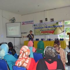 Tambang Emas Martabe Siapkan Kader Kesehatan Pemberantasan Tuberkulosis   