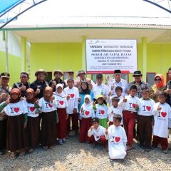 Saat Indonesia Raya Berkumandang di Sekolah Tapal Batas Binaan Pertamina EP