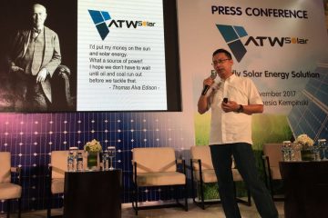 ATW Sejahtera Targetkan Pasang Satu MWp Panel Surya hingga Akhir 2017