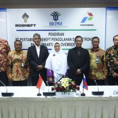 Pertamina-Rosneft Resmi Bentuk  Perusahaan Patungan Pengelola Kilang Tuban