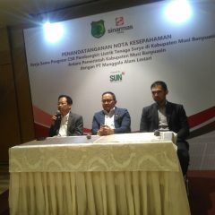 Grup Sinar Mas Bangun Tiga PLTS di Musi Banyuasin