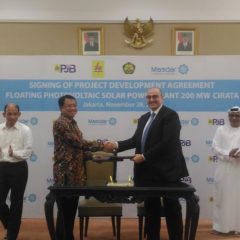 PJB Gandeng Masdar Bangun  PLTS Terapung Cirata