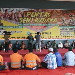 Pengelola Tambang Martabe Resmikan Gedung Baru Amphitheatre Sopo Daganak