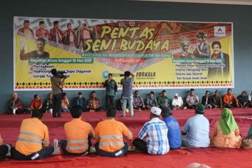 Pengelola Tambang Martabe Resmikan Gedung Baru Amphitheatre Sopo Daganak