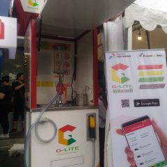 G-Lite Tekan SPBU Mini Illegal