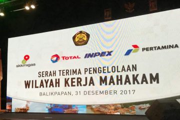Resmi Kelola Blok Mahakam, Pertamina Targetkan Kontribusi Produksi Migas 2018 Capai 30%