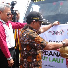 Petani Binaan Amman Mineral Ekspor Rumput Laut ke China