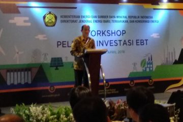 Hingga Maret 2018, Realisasi Investasi EBT Baru 14,7% dari Target