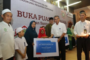 Pertamina EP Berikan Santunan Lebih dari Rp 2 Miliar kepada Kaum Dhuafa