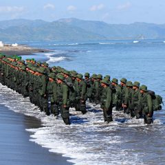 Ribuan Karyawan Amman Mineral dan Aliansi Ikuti Diklat Bela Negara