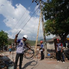 PLN Gratiskan Biaya Sambungan Listrik Pelanggan Korban Gempa Lombok dan Sumbawa