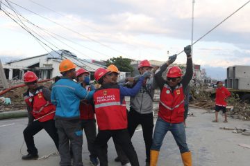 PLTD Silae akan Mulai Pasok Listrik di Palu Hari Ini