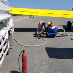 Pertamina Kerahkan Pesawat Khusus Angkut  4.000 Liter Solar ke Palu