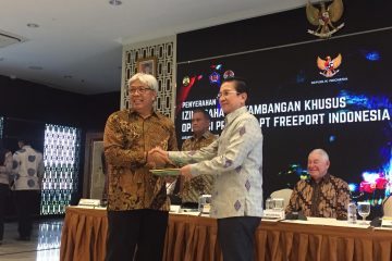 IUPK Terbit, Freeport Bisa Beroperasi hingga 2041