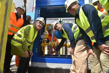 Gas Pipa Mengalir ke 5.043 Sambungan Rumah Tangga di Serang