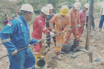 Pertamina EP Tutup 25 Sumur Minyak Ilegal di Batanghari