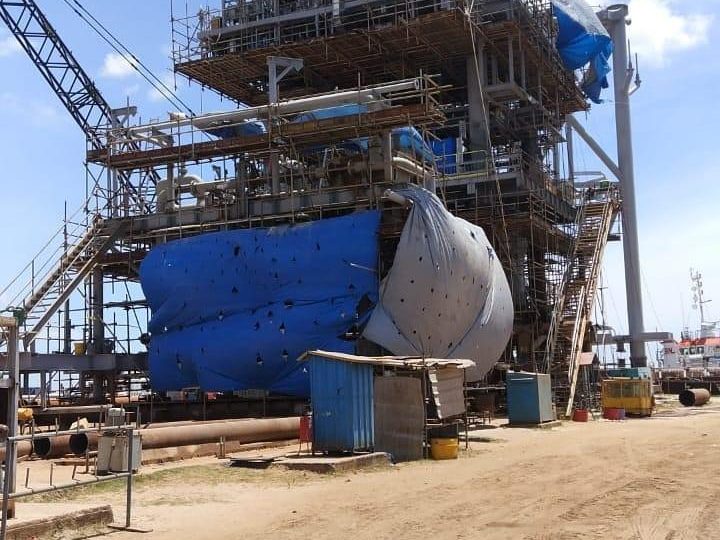 Fabrikasi Anjungan YYA di Handil-1 Yard Segera Tuntas, PHE ONWJ Siap Genjot Produksi