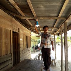 Lampu Tenaga Surya Terpasang 100% di Bengkalis