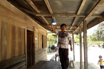 Lampu Tenaga Surya Terpasang 100% di Bengkalis