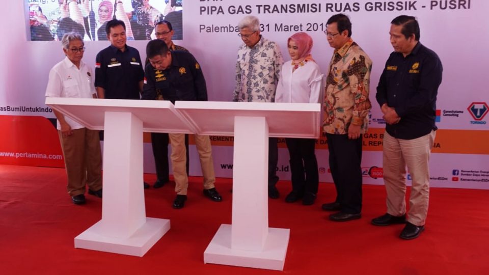 Jonan Minta Standarisasi Tarif Toll Fee Gas Pipa