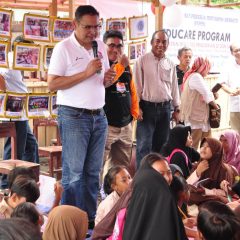 Pekerja Pertamina Bantu Korban Gempa Sulteng dalam Program Sambo Bangkit Bersama