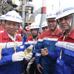 Pertamina Mulai Uji Coba Produksi Gasoil Berbahan CPO di Kilang Dumai