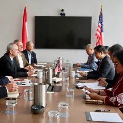 Jonan Sambangi Markas Chevron Finalisasi Proyek IDD