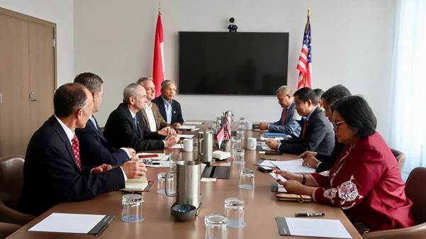 Jonan Sambangi Markas Chevron Finalisasi Proyek IDD