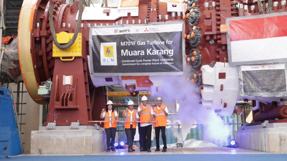 Pasang Gas Turbine Type M701 F5, PLN Klaim PLTGU Muara Karang Efisien dan Ramah Lingkungan