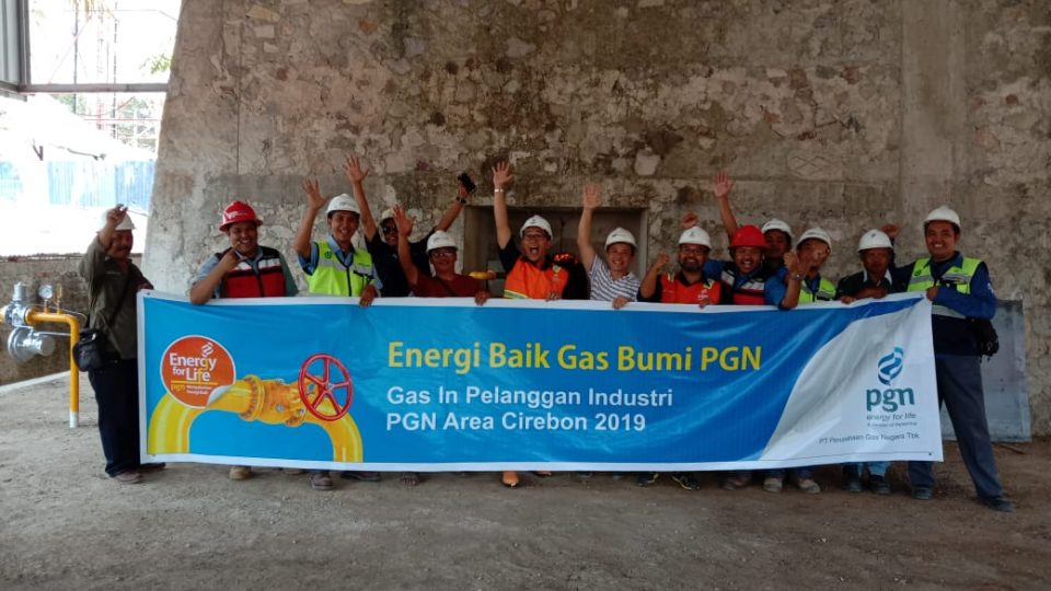 PGN Pasok Gas ke Industri Kapur